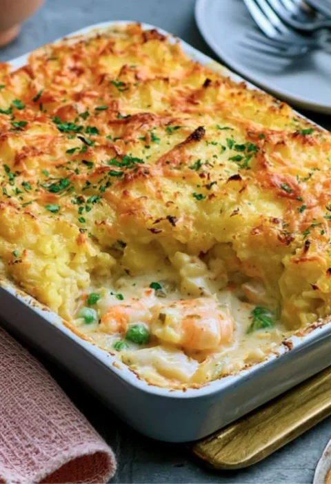 Traditional English Fish Pie