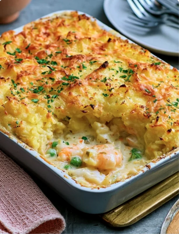 Traditional English Fish Pie