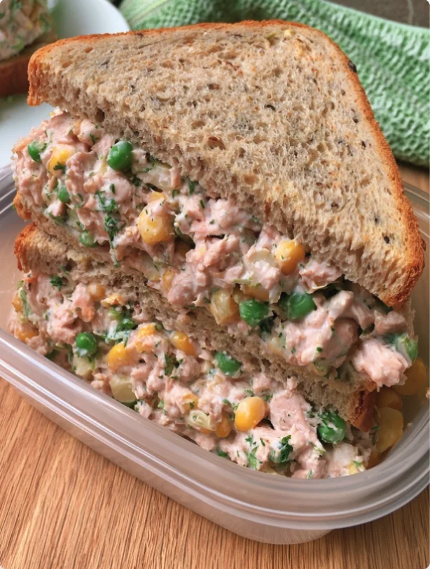 Tuna and Sweetcorn Sandwich