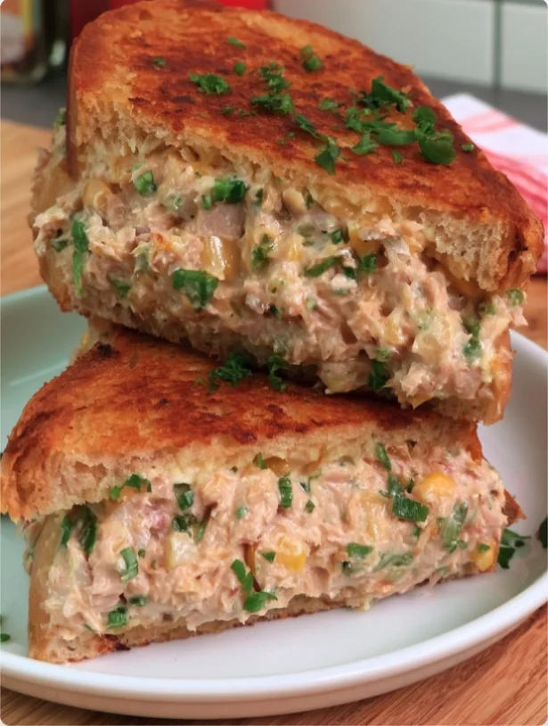 Tuna & Sweetcorn Sandwich Melt