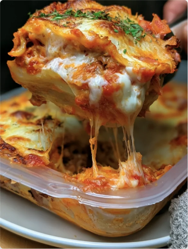 Ultimate Loaded Baked Potato Lasagna