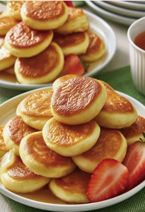 Fluffy Mini Pancakes