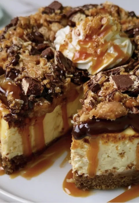 Samoa Cheesecake